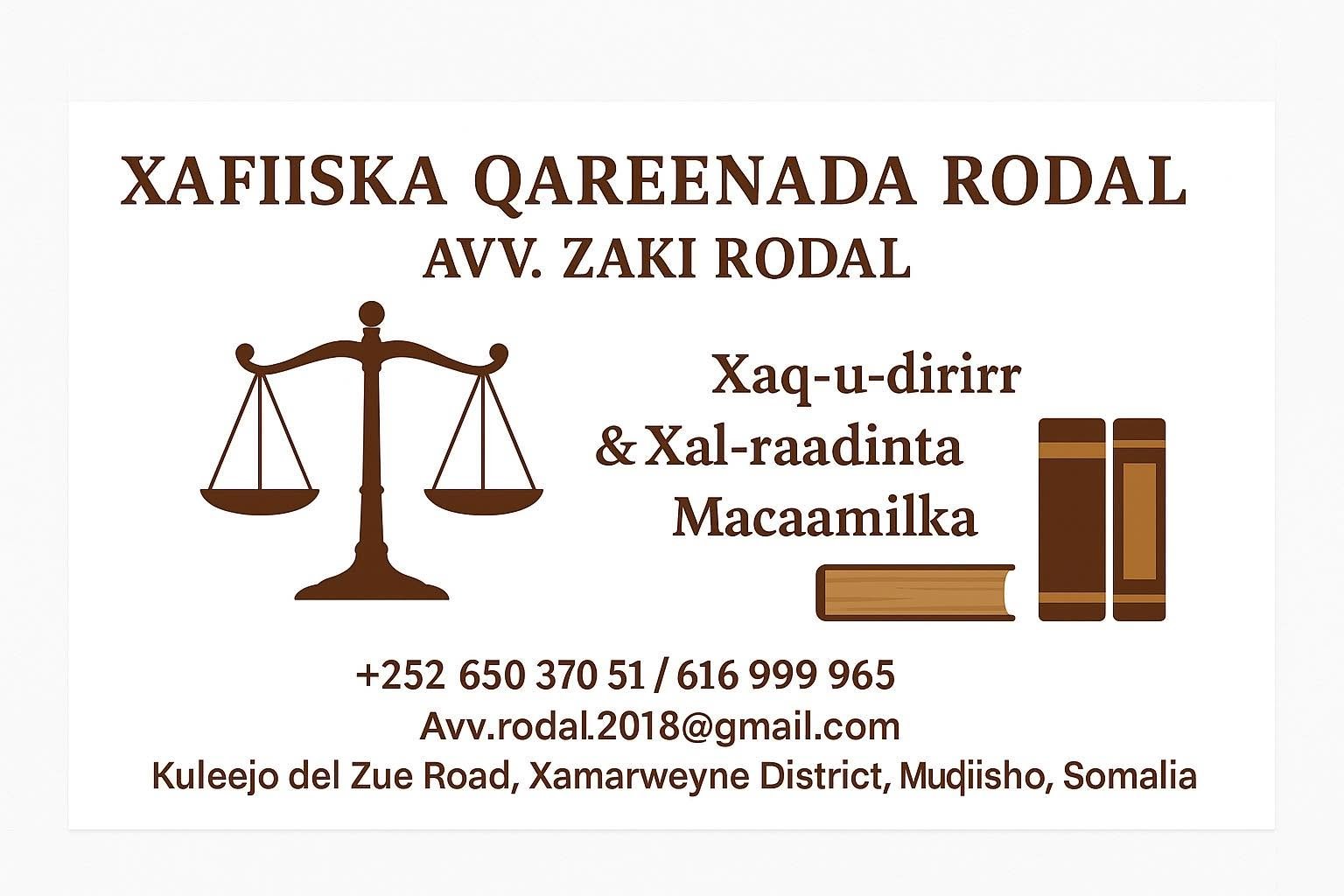 Xafiiska Qareenada Rodal